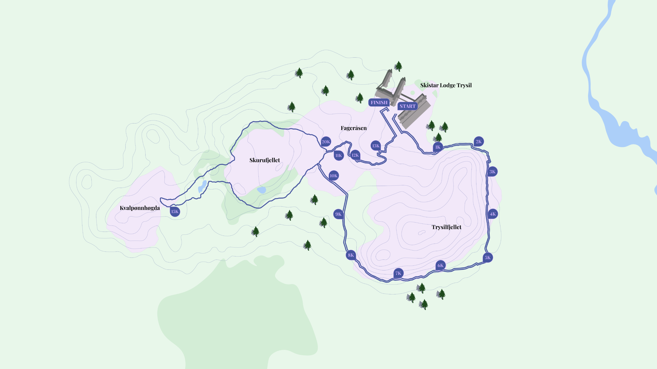 Trysil Trail Kartor 16-9